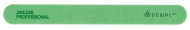 Пилка Dewal серия "NEON" для ногтей , прямая зеленая , 240/240,  18 см