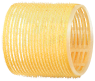 Бигуди-липучки DEWAL,желтые d 65 мм 6шт/уп