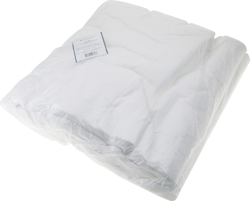 Полотенце белое DEWAL набор для ухода за кожей limoni fresh skin пенка пилинг скатка полотенце