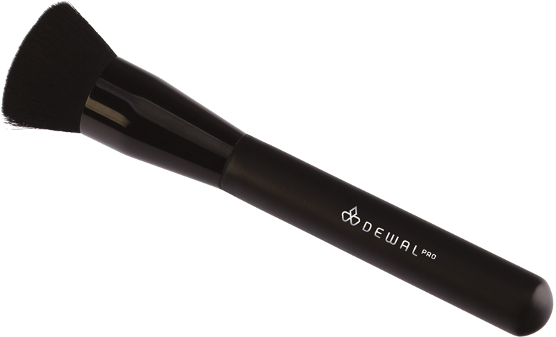 Кисть для контурной коррекции DEWAL ролик сибртех 80597 микроволокно 60 мм ворс 5 мм d 16 мм d ручки 6 мм