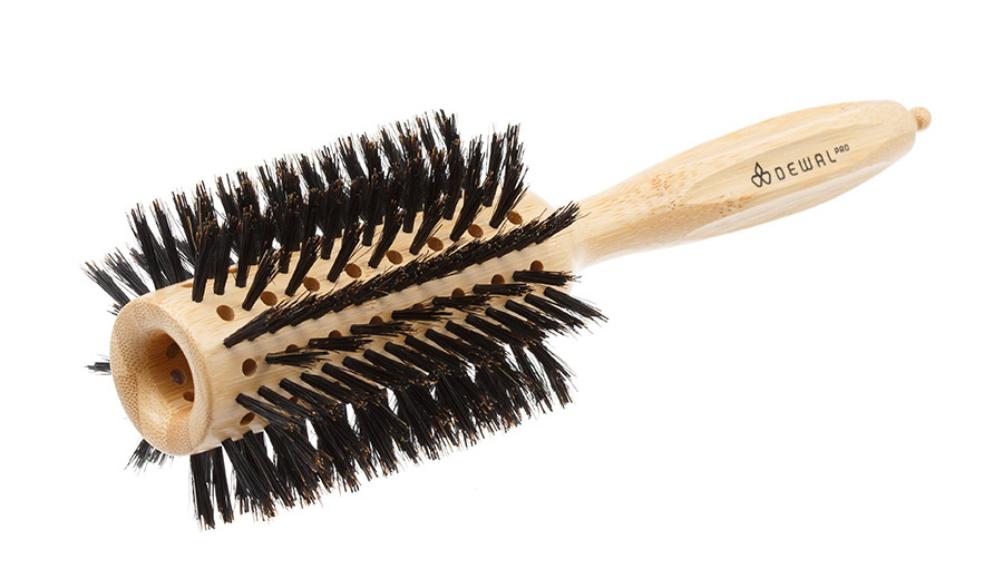 Брашинг BAMBOO DEWAL расческа для волос ollin professional брашинг с нейлоновой щетиной 25 мм