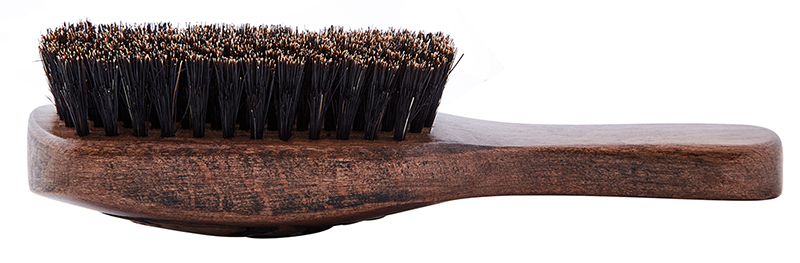 Щетка для укладки бороды DEWAL щетка для бритья мужчины барсук волосы мягкая борода щетка натуральное дерево ручка парикмахерская инструмент для чистки бороды