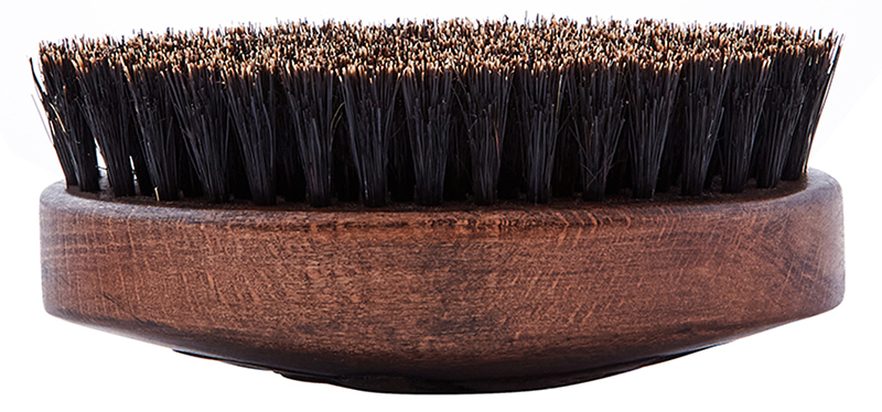 Щетка для укладки бороды BARBER STYLE DEWAL щетка для бритья мужчины барсук волосы мягкая борода щетка натуральное дерево ручка парикмахерская инструмент для чистки бороды