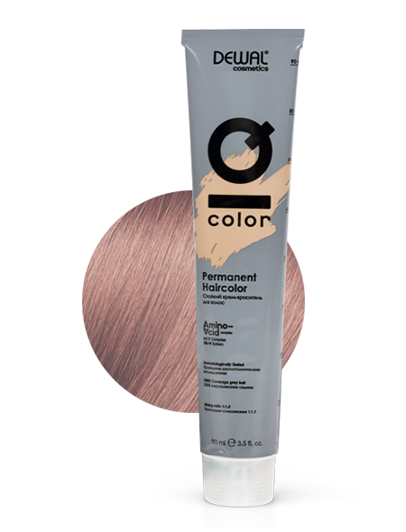 Купить 10.15 Краситель перманентный IQ COLOR DEWAL Cosmetics, DC10.15, Германия, 10.15 Extra light ash rose blonde