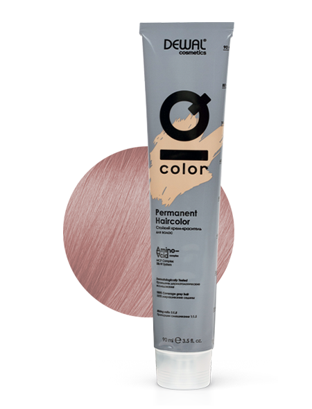 Купить 10.2 Краситель перманентный IQ COLOR DEWAL Cosmetics, DC10.2, Германия, 10.2 Extra light pearl blonde