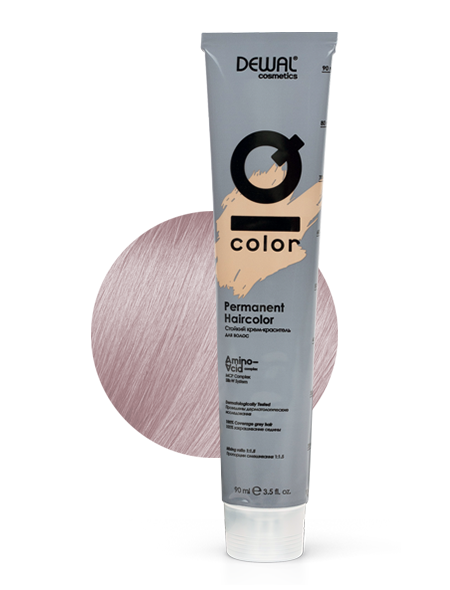11.2 Краситель перманентный IQ COLOR DEWAL Cosmetics, DC11.2, Германия, 11.2 Ultra light pure pearl blonde  - Купить