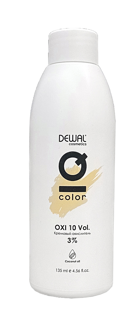 Кремовый окислитель IQ Color OXI 3% DEWAL Cosmetics обесцвечивающий порошок iq color blond powder bleach 9 dewal cosmetics