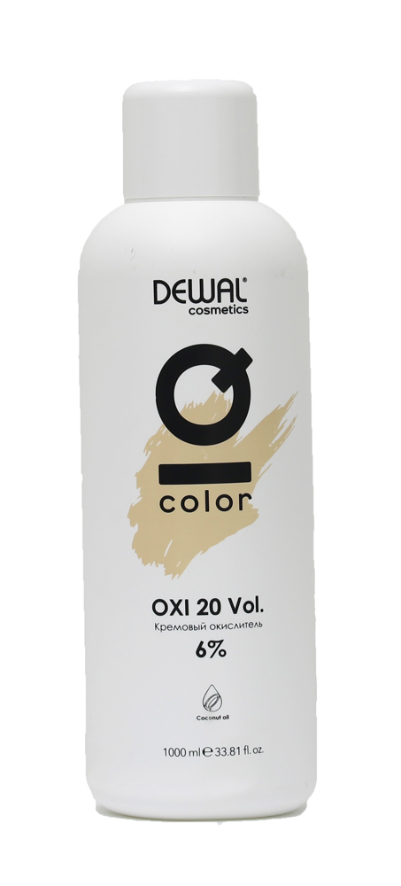 Кремовый окислитель IQ COLOR OXI 6% DEWAL Cosmetics обесцвечивающий порошок iq color blond powder bleach 9 dewal cosmetics