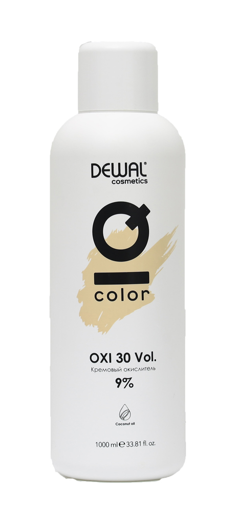 Кремовый окислитель IQ COLOR OXI 9% DEWAL Cosmetics обесцвечивающий порошок iq color blond powder bleach 9 dewal cosmetics