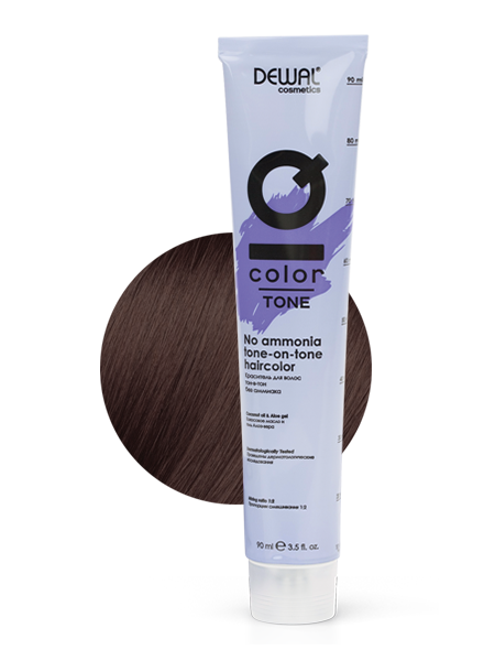 4.38 Краситель тон-в-тон IQ COLOR TONE DEWAL Cosmetics краска тинта 7 46ri tinta color 7 46ri