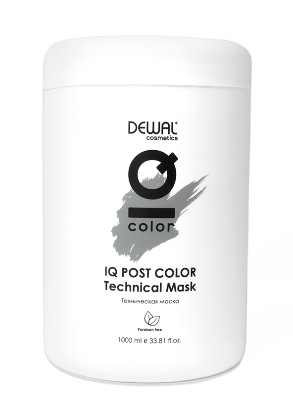 Техническая маска IQ POST COLOR Тechnical mask DEWAL Cosmetics плазма стабилизатор окрашивания plasma post color stabilizer