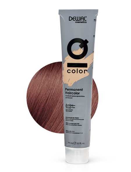 6.15 Краситель перманентный IQ COLOR DEWAL Cosmetics 7 21 краситель тон в тон iq color tone dewal cosmetics