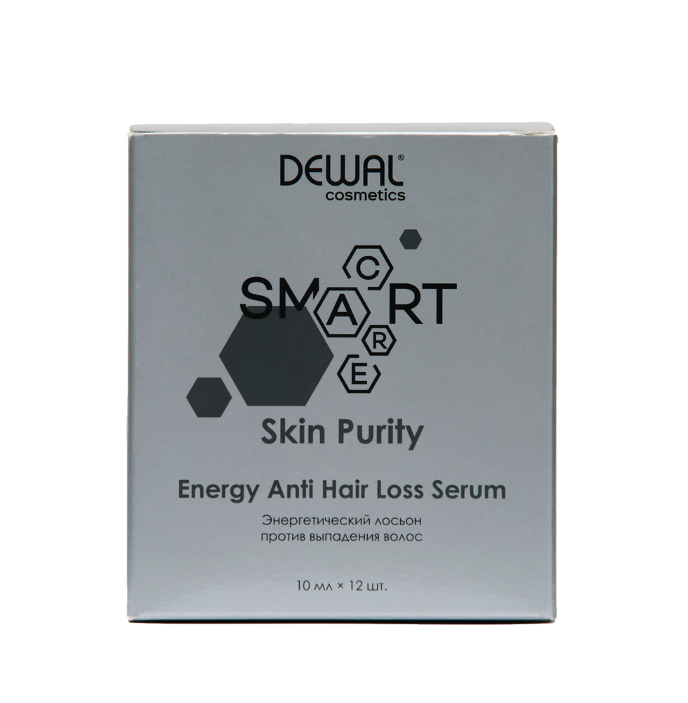 Энергетический лосьон против выпадения волос SMARTCARE Skin Purity Energy Anti H DEWAL Cosmetics пенка для умывания с муцином улитки и гинкго билоба energy skin foam