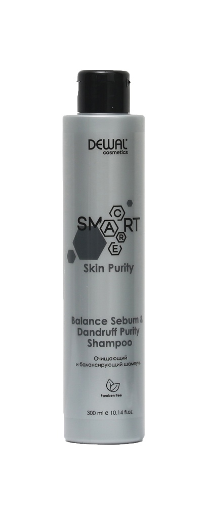 Очищающий шампунь SMART CARE Skin Purity Balance Sebum & Dandruff Purity Shampoo DEWAL Cosmetics