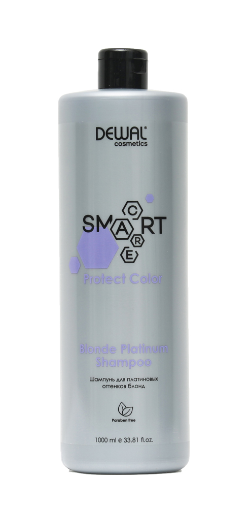 Купить Шампунь для светлых волос SMART CARE Protect Color Blonde Platinum Shampoo DEWAL Cosmetics, DCC20107, Германия