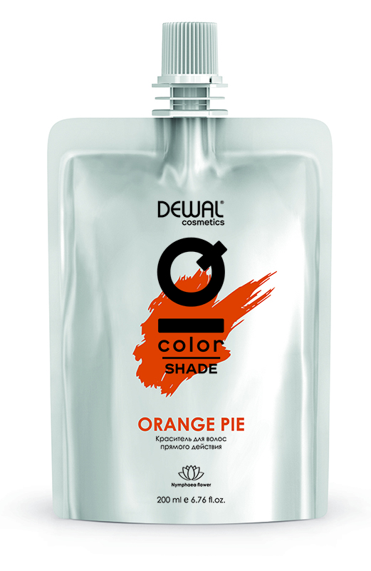 Прямой краситель IQ COLOR SHADE ORANGE PIE DEWAL Cosmetics виброхвост helios trofey orange