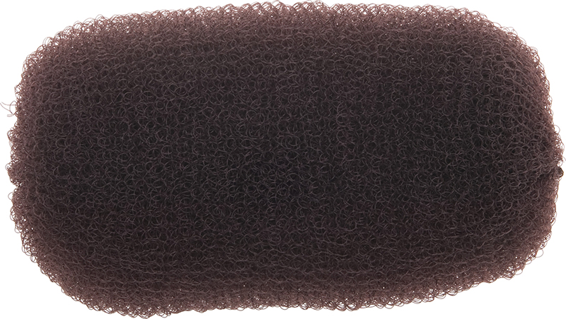 Валик для прически коричневый DEWAL ошейник для собак collar waudog soft двойной круглый коричневый 8 мм х 20 23 см