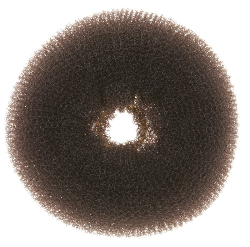Валик для прически коричневый DEWAL люверсы для штор клетка d 4 7 9 см 10 шт коричневый