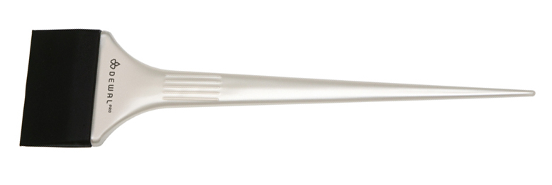 Кисть-лопатка силиконовая для окрашивания волос DEWAL кисть для окрашивания dewal короткая белая