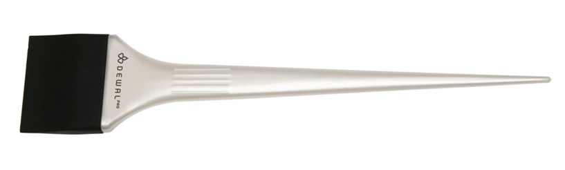 Кисть-лопатка силиконовая для окрашивания корней DEWAL кисть для окрашивания dewal короткая белая