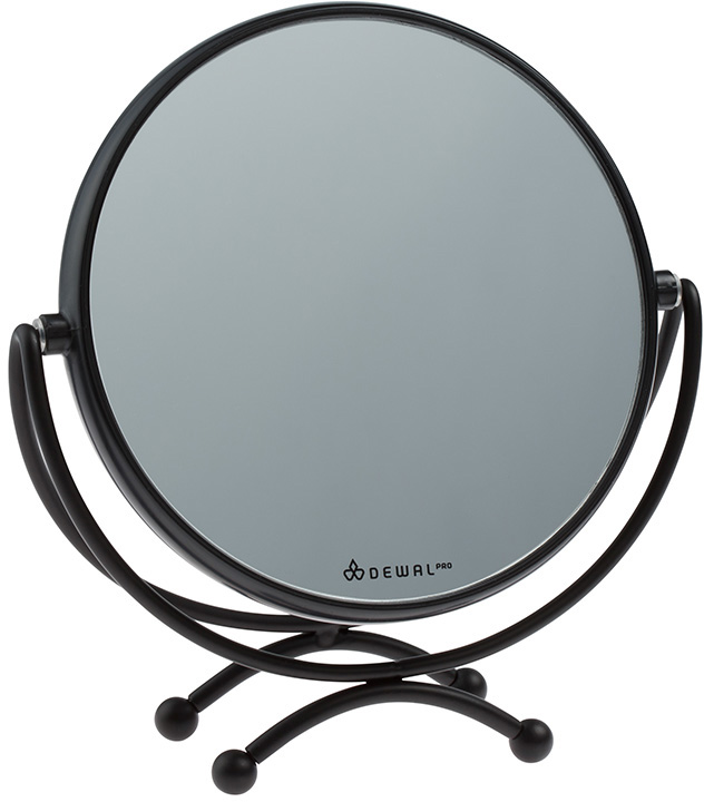 Зеркало косметическое DEWAL зеркало двухстороннее настольное на пластиковой подставке dewal beauty