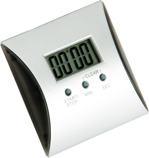 

Таймер электронный квадрат DEWAL, NTM007, Серебристый