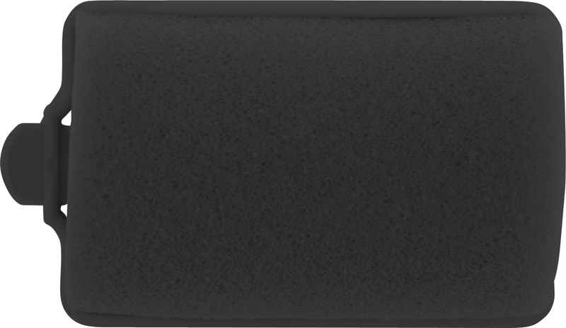 Бигуди поролоновые DEWAL бигуди для холодной завивки с круглой резинкой серо черные 95 мм 16 мм