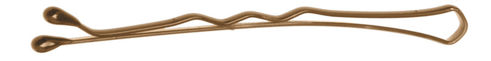 Невидимки волна DEWAL dewal pro невидимки для волос волна 50 мм бронзовый 60 шт на блистере