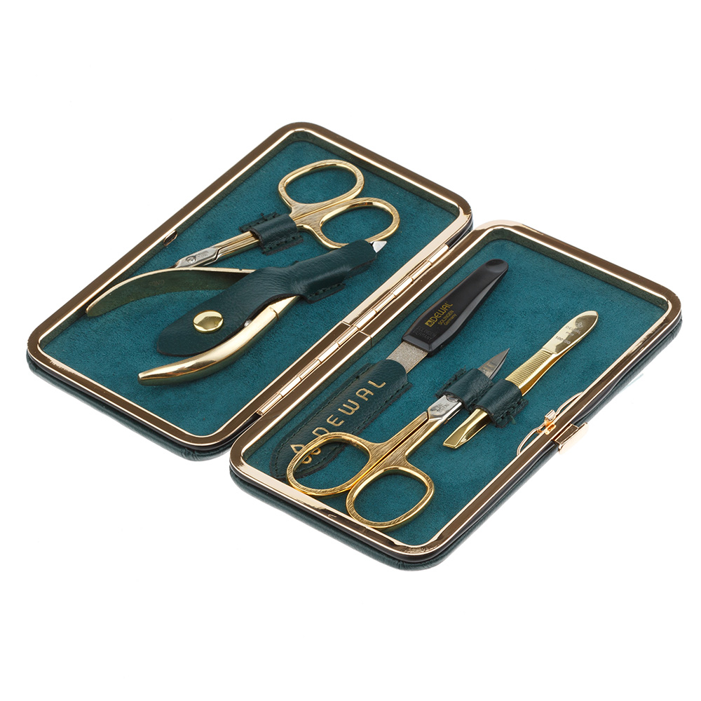 Маникюрный набор 5 предметов DEWAL lazeti профессиональные кусачки педикюрные для ногтей с ручной заточкой