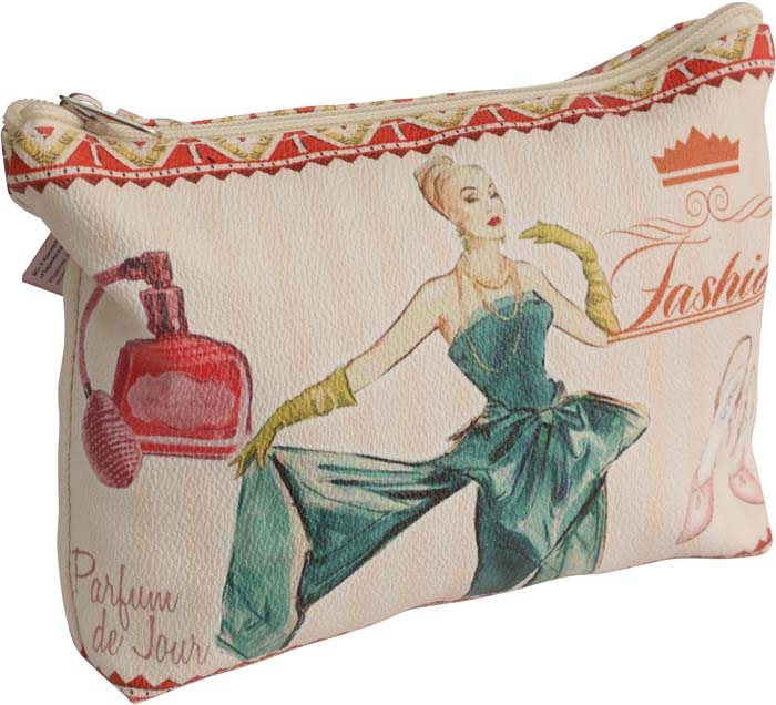 

Косметичка "Парижская Мода" DEWAL BEAUTY, Разноцветный, BG-3