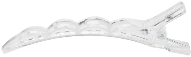 

Зажимы для волос DEWAL BEAUTY, DBCH49 transparent