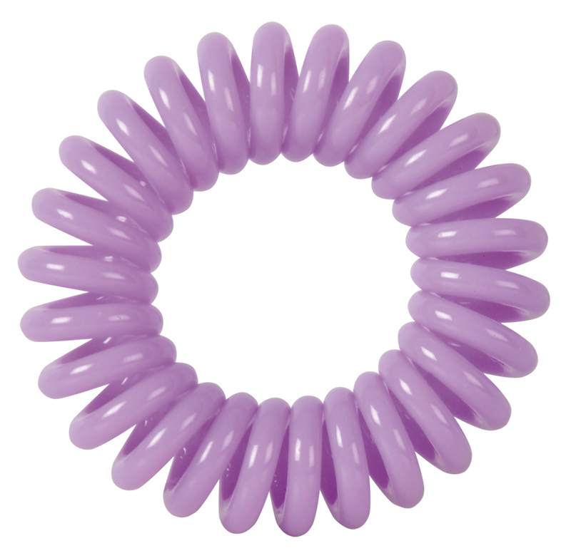Купить Резинки для волос Пружинка цвет фиолетовый DEWAL BEAUTY, DBR22, Фиолетовый