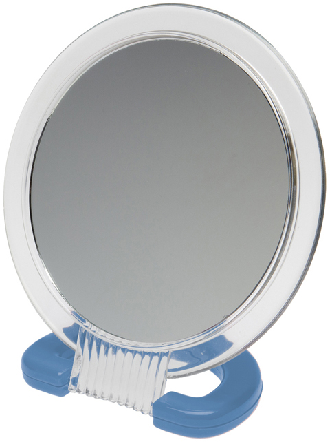 Купить Зеркало настольное в прозрачной оправе DEWAL BEAUTY, MR110, Прозрачный