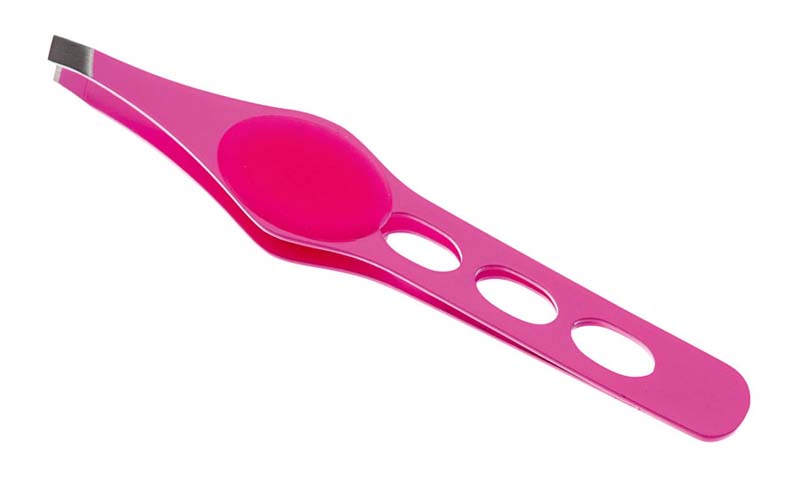 

Пинцет косметический розовый DEWAL BEAUTY, TW-61YC-P
