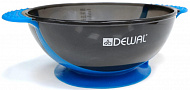 Чаша для краски с прорезиненной вставкой 300 мл DEWAL T-18blue