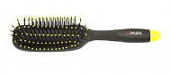 Щетка массажная BANANA BLACK 7 рядов DEWAL BNN81