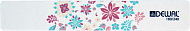Пилка серии "Design Edition" для ногтей,широкая,180/240, 18 см DEWAL 9102877