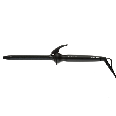 Плойка для волос (19 мм) ЧЕРНАЯ ЗВЕЗДА | BLACK IDOL с терморегулятором DEWAL 03-1619TBlack