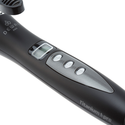 Плойка  для волос TitaniumT Pro с терморегулятором (25 мм) DEWAL 03-25T