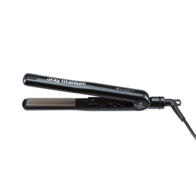 Щипцы для выпрямления волос СЕРЫЙ ТИТАН | GRAY TITANIUM DEWAL 03-66