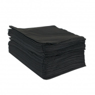 Полотенце черное Barber Style 45х90 см (50 шт)
