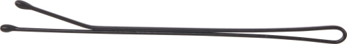 Невидимки 70 мм прямые, черные (40 шт.) DEWAL CL3021B