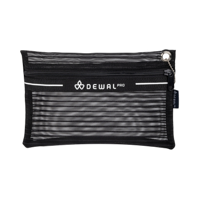 Сумка для парикмахерских инструментов, полимерный материал, черная,44х35х10см  DEWAL EW01black