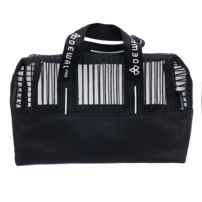 Косметичка для аксессуаров, полимерный материал, черная,24х10х15см  DEWAL EW05black