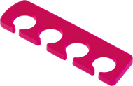 Разделители для пальцев силиконовые, розовые (2 шт/упак) DEWAL GTS-02