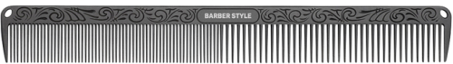 Расческа металлическая BARBER STYLE DEWAL JF10165black