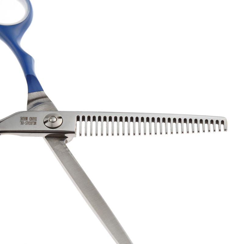 Парикмахерские ножницы COLOR STEP филировочные 28 зубцов 5.5" DEWAL ML55AS-BL