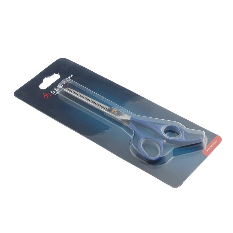 Парикмахерские ножницы COLOR STEP филировочные 28 зубцов 5.5" DEWAL ML55AS-BL