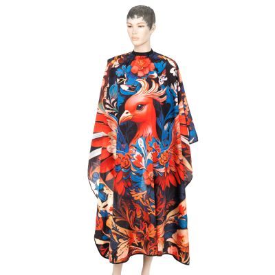 Пеньюар для стрижки "Русские сказки", полиэстер, 145x160см DEWAL RUS07