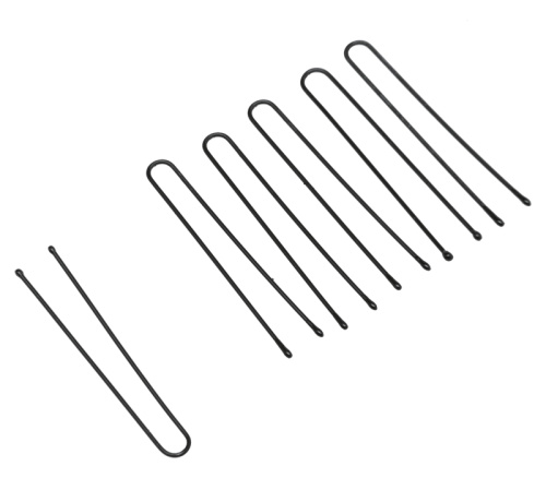Шпильки 45 мм прямые, черные (200 гр.) DEWAL SLT45P-1/200